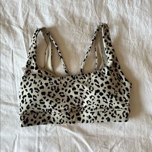 Athleta Exhale Cheetah Sports Bra Size XS